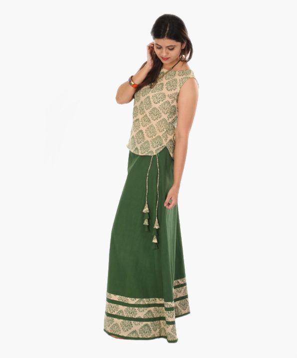 Khadi_green_skirt_3