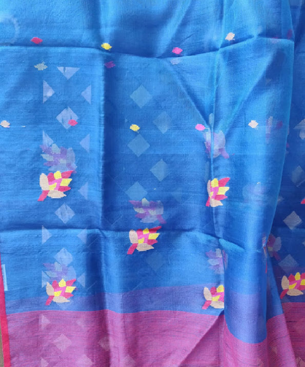 blue_stole_jamdani_handloom_dupatta_2