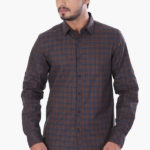 cotton_giza_pastel_brown_plaid_formal_shirt_1