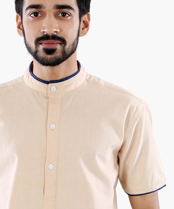 cream_pure_khadi_half_sleeve_shirt_4