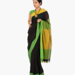 handloom_cotton_black_bright_border_saree_1