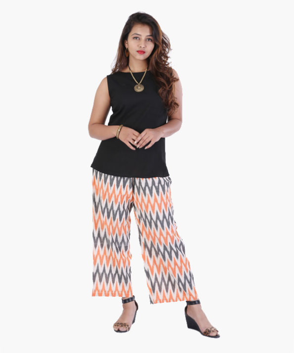 ikat_colorful_orange_grey_white_chevron_pattern_palazzo_4
