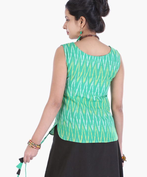 ikat_green_yellow_white_chevron_short top_3