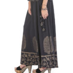 khadi_black_big_gold_border_motif_skirt_2