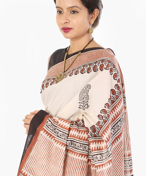 khadi_natural_vegetable_color_block_print_saree_4