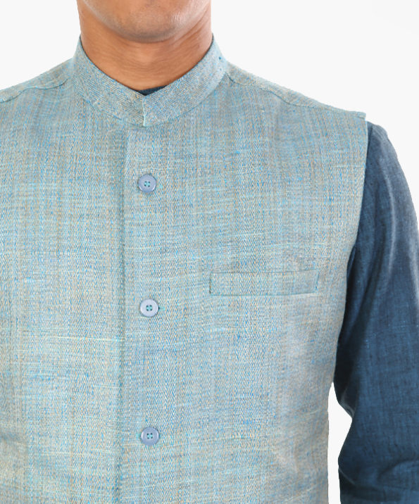 khadi_peocock_blue_jacket_4