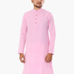 khadi_pink_yarn_dyed_ kurta_1