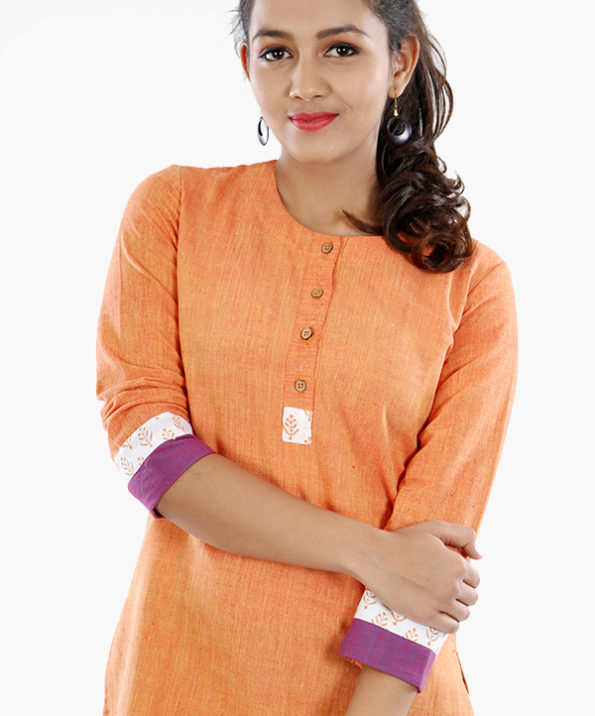 khadi_short_top_orange-1