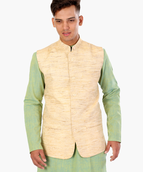 Khadi Look Cotton Khadi Mix Nehru, Modi Jacket Age Group: 12+ at Best Price  in New Delhi | Vastraa Fusion Enterprises