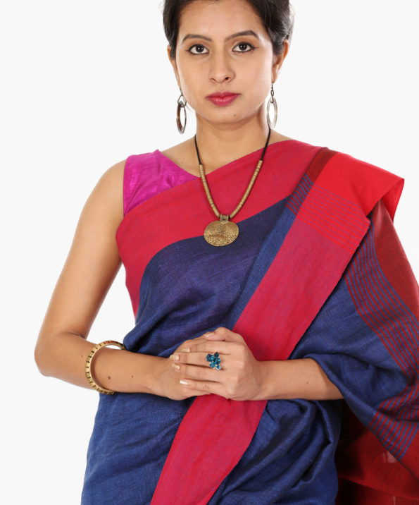 navy_blue_handloom_saree_4