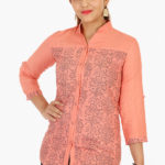 peach_khadi_block_printed_tunic_1