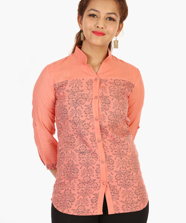 peach_khadi_block_printed_tunic_2