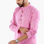 pink_pure_khadi_long_kurta_4