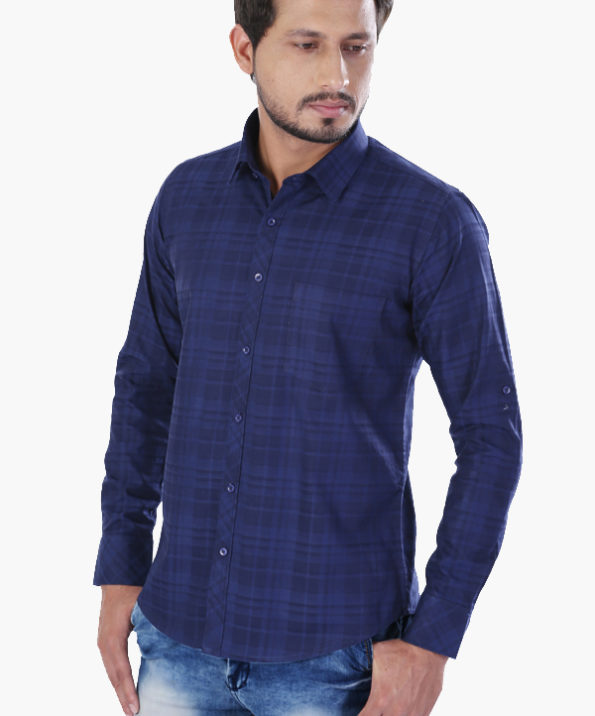 pure_cotton_fine_quality_plaids_blue_shirt_2