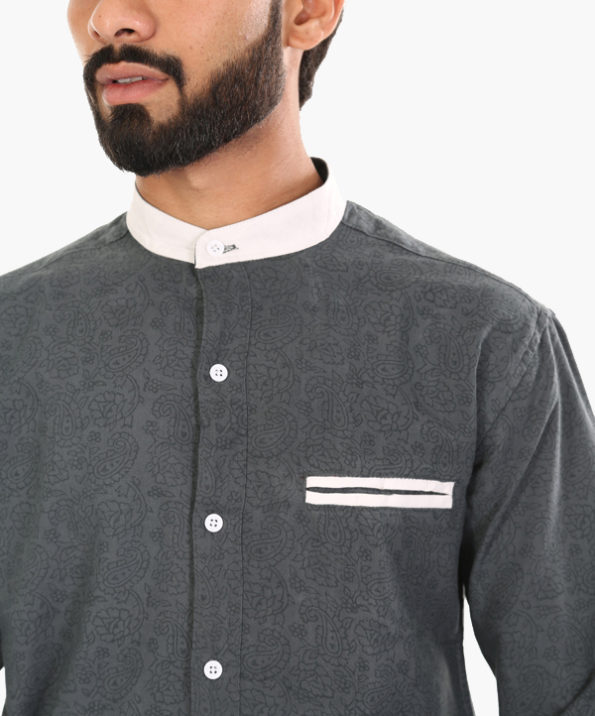 khadi_grey_printed_welt_pocket_shirt_4