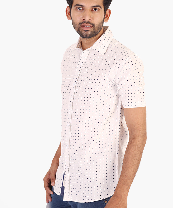 Khadi printed shirt - The Loom Story