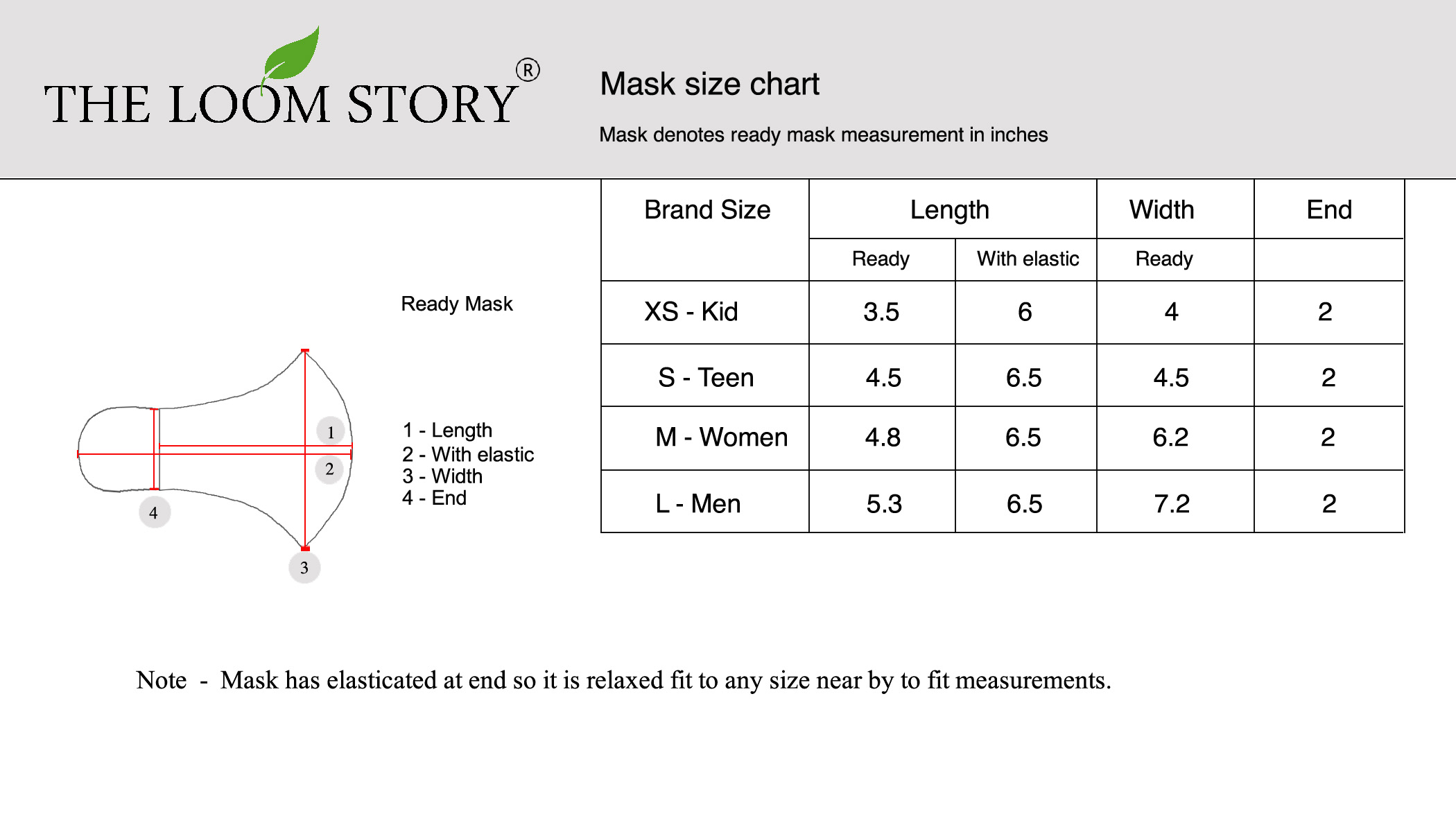 Khadi zigzag print mask - The Loom Story